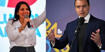 La candidata correísta Luisa Gonzáles enfrentará segunda vuelta electoral con el presidente Daniel Noboa.