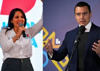 La candidata correísta Luisa González y el presidente Daniel Noboa se disputarán la presidencia de Ecuador en segunda vuelta electoral.