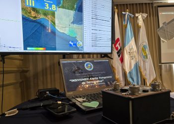 Aplicación de Alerta Temprana de Terremotos en Guatemala cumple un año al servicio de la población. (Foto: Insivumeh)
