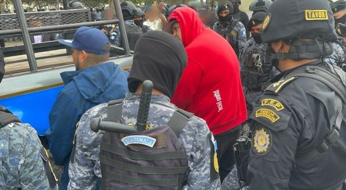 PNC realiza operativo conjunto contra las extorsiones