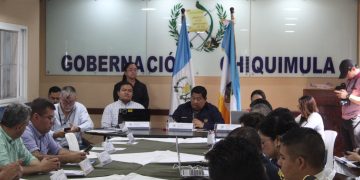Comisiones departamentales presentan plan de trabajo ante el Codede de Chiquimula