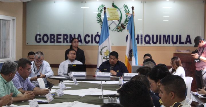 Comisiones departamentales presentan plan de trabajo ante el Codede de Chiquimula