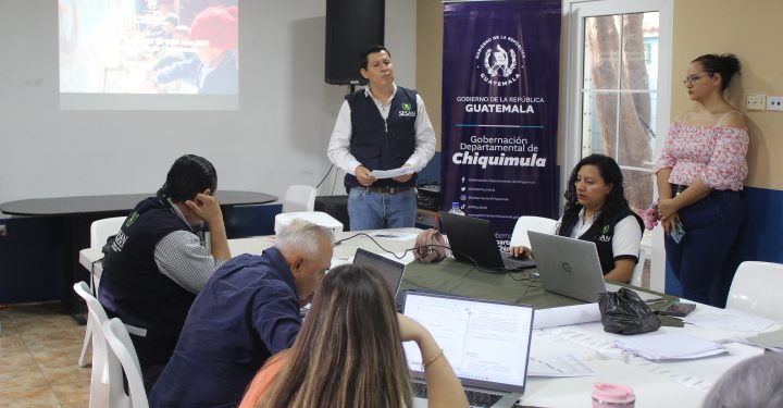 Seguimiento a la agenda territorial en seguridad alimentaria para Chiquimula