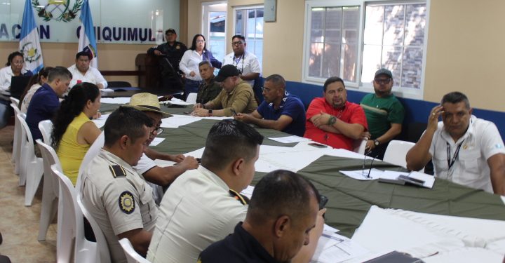 Refuerzan estrategias para evitar hechos delictivos en Chiquimula