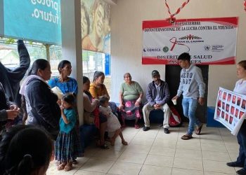 Jornadas educativas sobre cáncer de cérvix llegan a Las Cruces, Petén. / Foto: MSPAS.