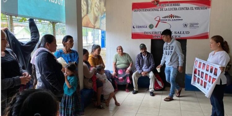 Jornadas educativas sobre cáncer de cérvix llegan a Las Cruces, Petén. / Foto: MSPAS.