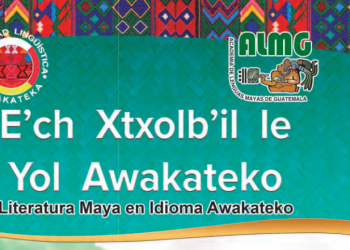 Literatura traducida al idioma awakateko./Foto: ALMG.