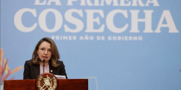 Ministra de Ambiente y Recursos Naturales, Patricia Orantes / Foto: Gilber García.