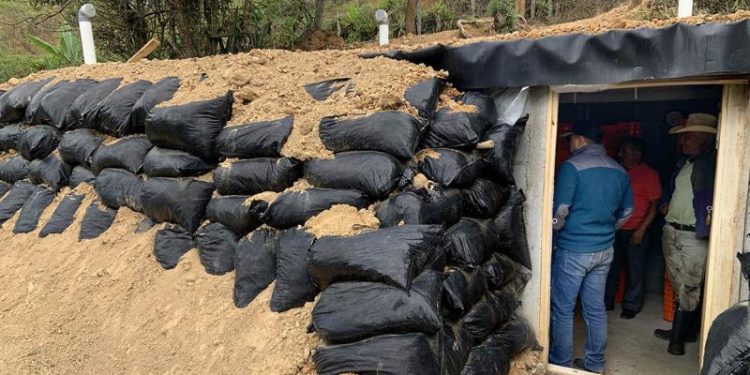 Novedoso sistema de almacenamiento ayuda a la preservación de la papa. / Foto: MAGA.