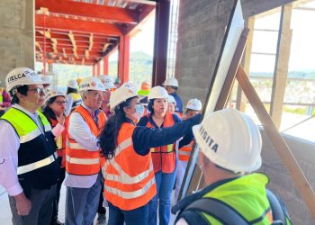 Nuevo hospital departamental de Sololá espera ser entregado a finales del 2026. (Foto: MSPAS)