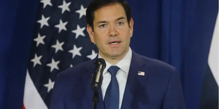 Secretario de Estado de los Estados Unidos, Marco Rubio.