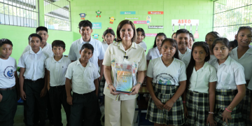 Vicepresidenta envía mensaje para evitar el acoso y la violencia en las escuelas. / Foto: Vicepresidencia de la República.