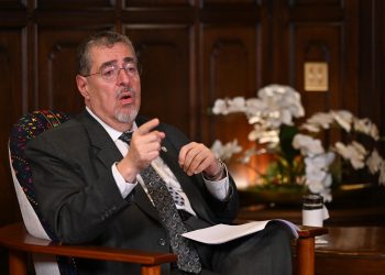 Presidente Bernardo Arévalo. / Foto: Byron de la Cruz.