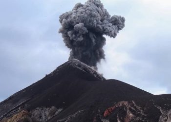 Informan sobre actividad sísmica en el volcán de fuego. (Foto: Cindy Alonzo)