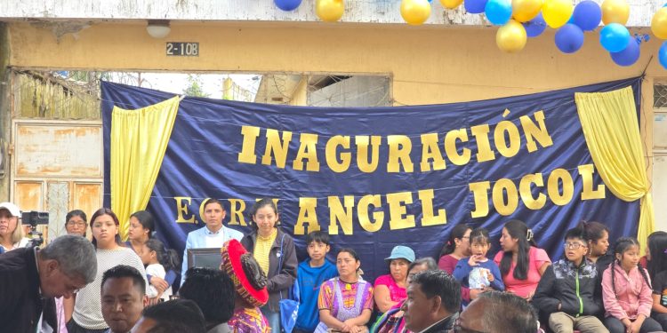 Entregan nuevas instalaciones de la Escuela Primaria Ángel Jocol, en el municipio de La Esperanza