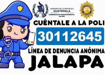 Fortalecen la seguridad en Jalapa con el sistema Cuéntale a la Poli