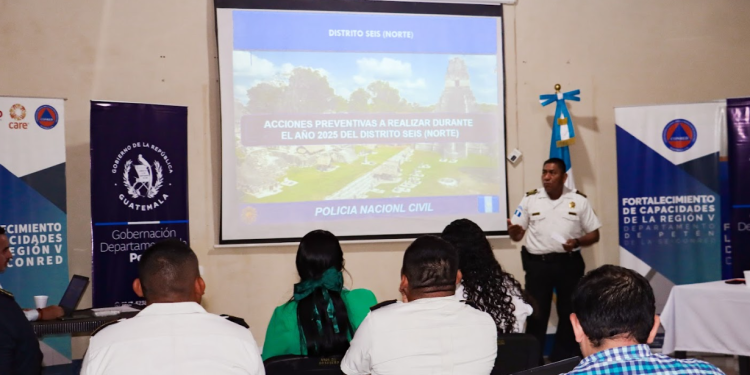 Impulsan estrategia de seguridad durante reunión de la Codepre en Petén