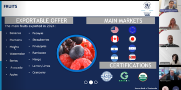 Consejería Comercial de Guatemala en Canadá impulsa la exportación de frutas y vegetales