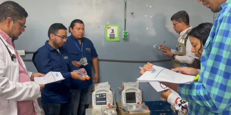 Fortalecen la capacidad para respuesta a situaciones críticas en el Hospital Nacional de Jutiapa