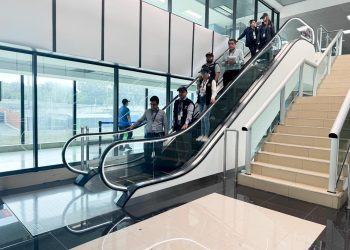 MP realiza inspección y constata correcto funcionamiento de gradas eléctricas y elevadores en el aeropuerto