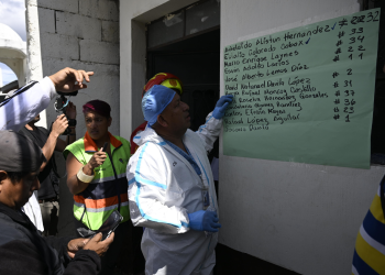 Inacif confirma que en accidente de calzada La Paz fallecieron 54 personas