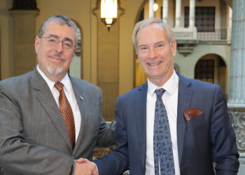 Presidente se reunió con el representante especial de la Unión Europea de Derechos Humanos