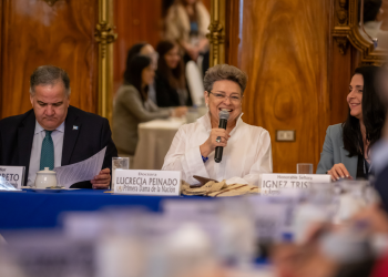 Primera dama de la Nación, doctora Lucrecia Peinado. / Foto: Gobierno de Guatemala.
