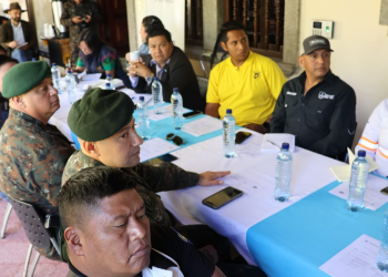 Instituciones de preparan para atender temporada de incendios 2025 en Sacatepéquez