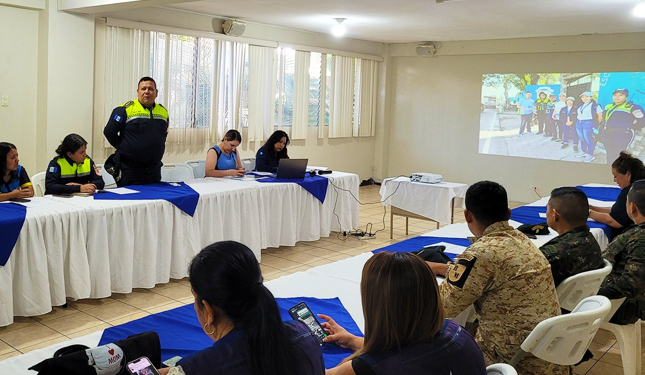 Instituciones participan en la Mesa Departamental de Seguridad Integral de El Progreso