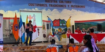 Acreditación y juramentación de las coordinadoras locales para la reducción de desastres en Sacapulas