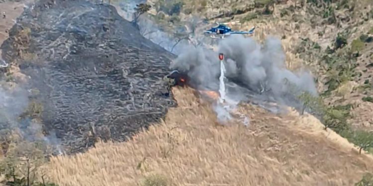 Sigue el fortalecimiento interinstitucional para el combate de incendios en Jutiapa