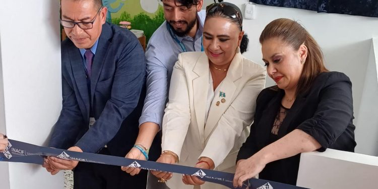 Autoridades inauguran sede del Inacif en Asunción Mita, Jutiapa. / Foto: Osmin Castro Gobernación de Jutiapa.