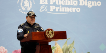 Director de la Policía Nacional Civil, David Custodio Boteo. / Foto: Alex Jacinto.