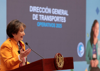Directora General de Transportes demuestra los resultados a los esfuerzos de la DGT. /Noé Pérez.