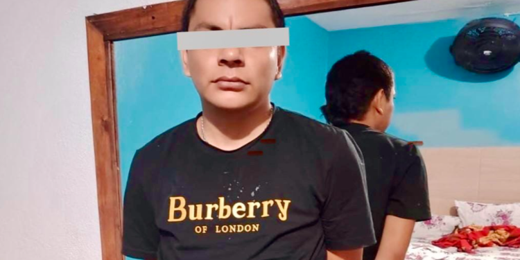 Detienen a hombre acusado de violación y el rescate de una menor de edad. / Foto: PNC