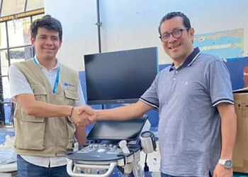 Hospital de Mazatenango contará con nuevo equipo de ultrasonidos. (Foto: MSPAS)
