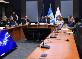 El Gobierno de Guatemala, por medio del Ministerio de Gobernación, lidera esta iniciativa. / Foto: Mingob.