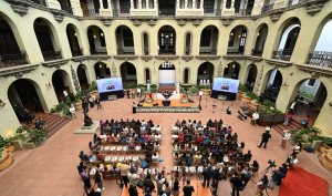 Conmemoración del Día Internacional de la Mujer. / Foto: Byron de la Cruz