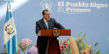 Presidente de la República, Bernardo Arévalo. / Foto Alex Jacinto