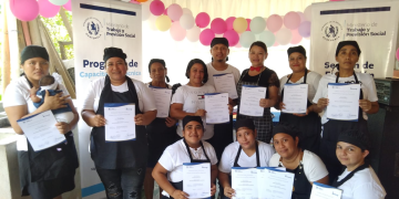 Mintrab continúa capacitando guatemaltecos para mejorar la empleabilidad. /Foto: Mintrab.