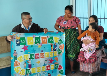 Mides, MSPAS y Sesan trabajan para combatir la desnutrición infantil./Foto: Sesan.