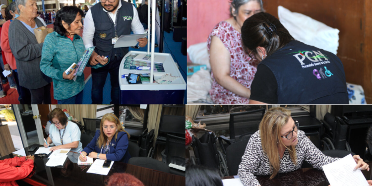 La PGN reitera la importancia de que las mujeres denuncien cualquier tipo de violencia. / Foto: PGN.