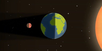 Eclipse lunar total será visible en Guatemala. /Foto: NASA.