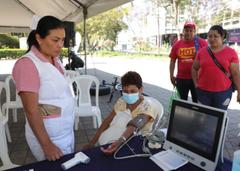 IGSS realiza jornada médica enfocada en salud renal en pasos y pedales. /Foto: IGSS.