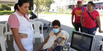 IGSS realiza jornada médica enfocada en salud renal en pasos y pedales. /Foto: IGSS.