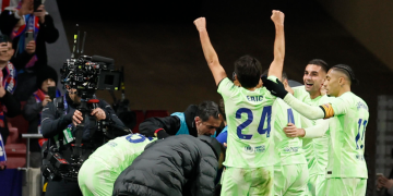 Barcelona conquista el Metropolitano y deja KO al Atlético en LaLiga