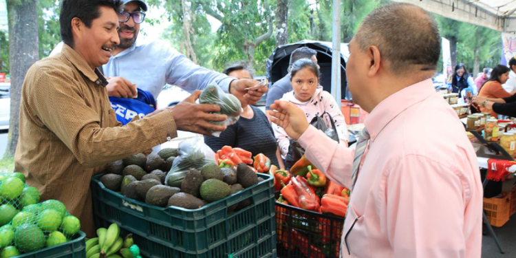 Los eventos de la Feria del Agricultor representan una oportunidad tanto para quienes producen como para quienes compran. / Foto: MAGA.