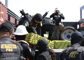 Estas acciones reflejan la firme intención del gobierno de Guatemala de combatir el narcotráfico y el crimen transnacional de la mano de Estados Unidos. / Foto: Mingob