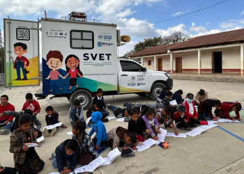 SVET lleva a cabo charlas de sensibilización y capacitación sobre cómo prevenir delitos VET. /Foto: SVET.