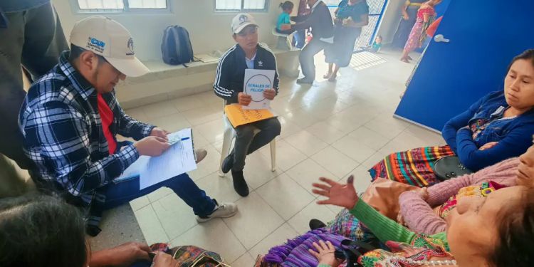 Comadronas fueron capacitadas sobre atención materno neonatal. / Foto: MSPAS.